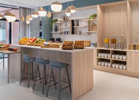 Hotel-Fairfield Marriott Copenhagen Nordhavn -Frühstücksbuffet