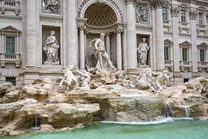 Rom-Marathon-Trevi-Brunnen