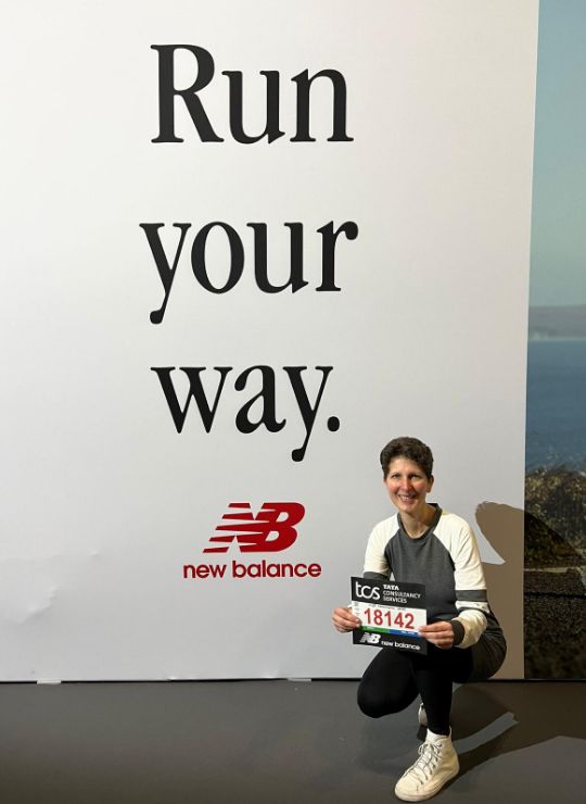 London Marathon Uta Zielske Startnummernabholung